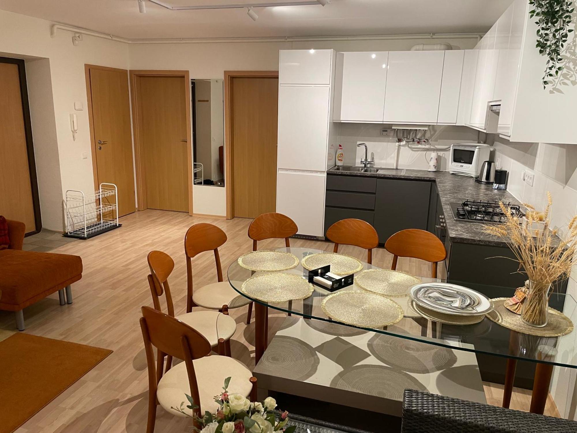All Seasons Palanga Apartaments Rum bild